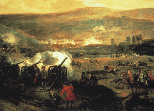 Bataille de la Boyne – par Jan Wyck - vers 1693